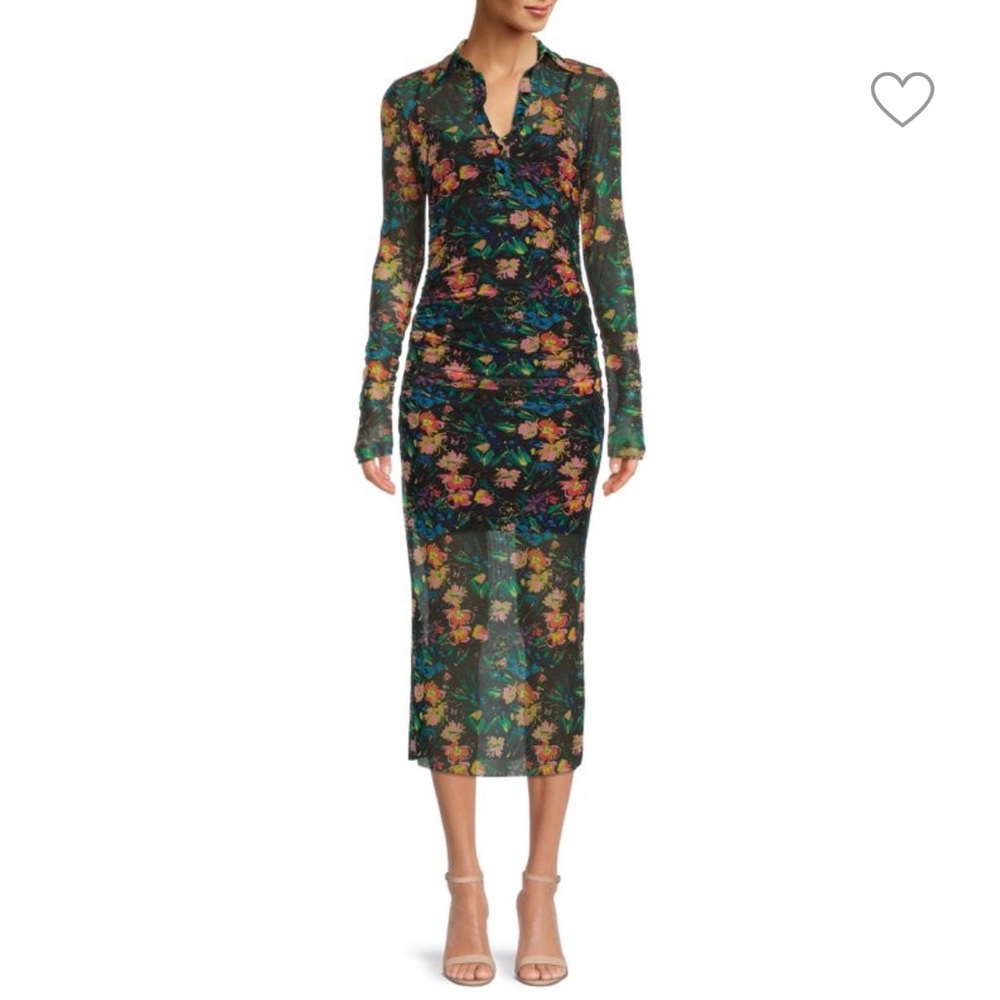 Ted Baker Floral Mesh Dress